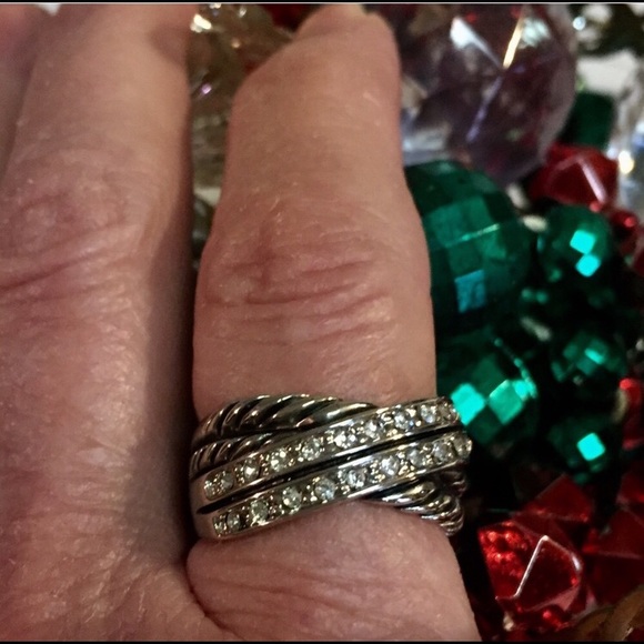 Vintage Tri Color Ring - Picture 4 of 5